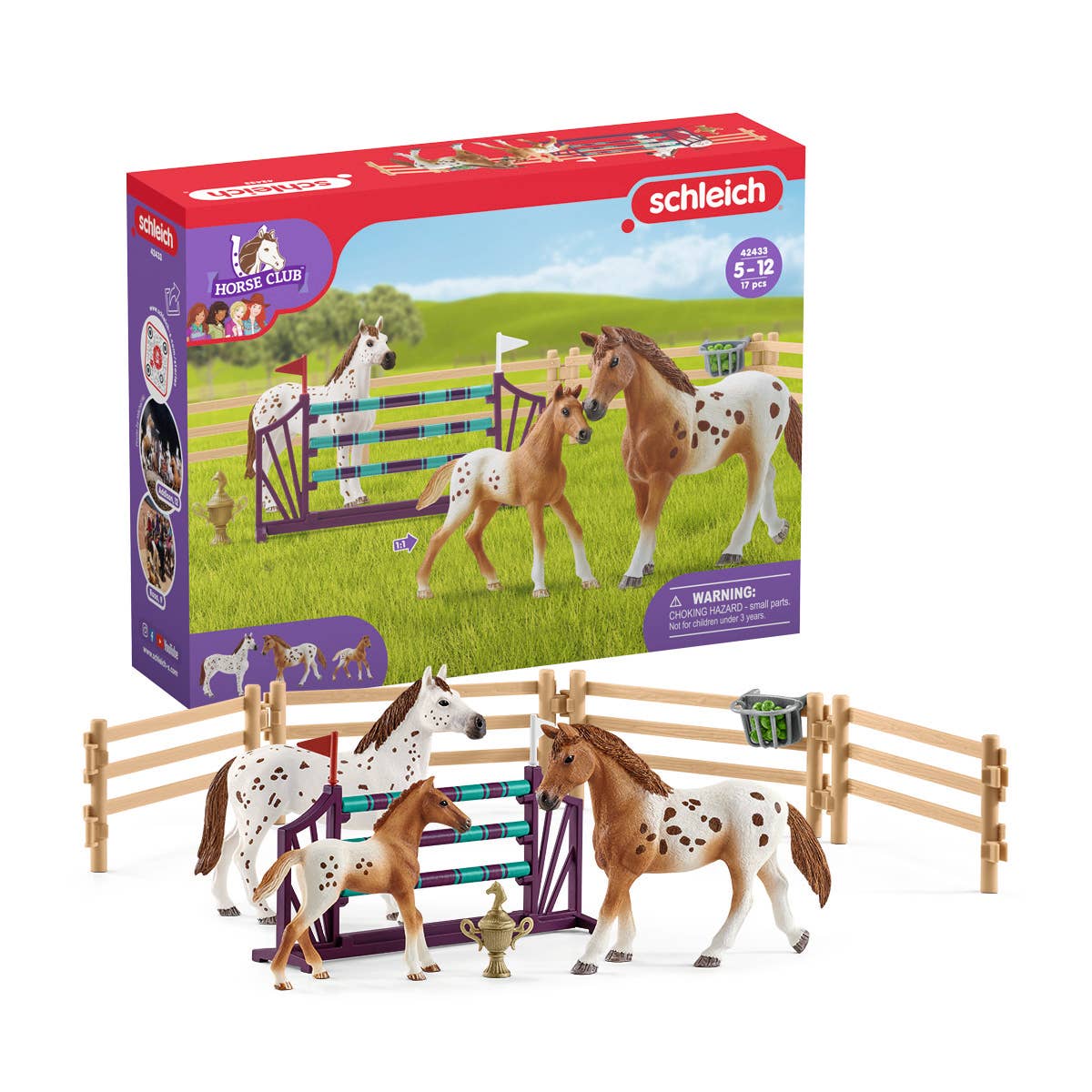 Horse Club Lisa’S Tournament Training  Horse Toy Playset