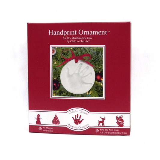 Clay Handprint kit Ornament