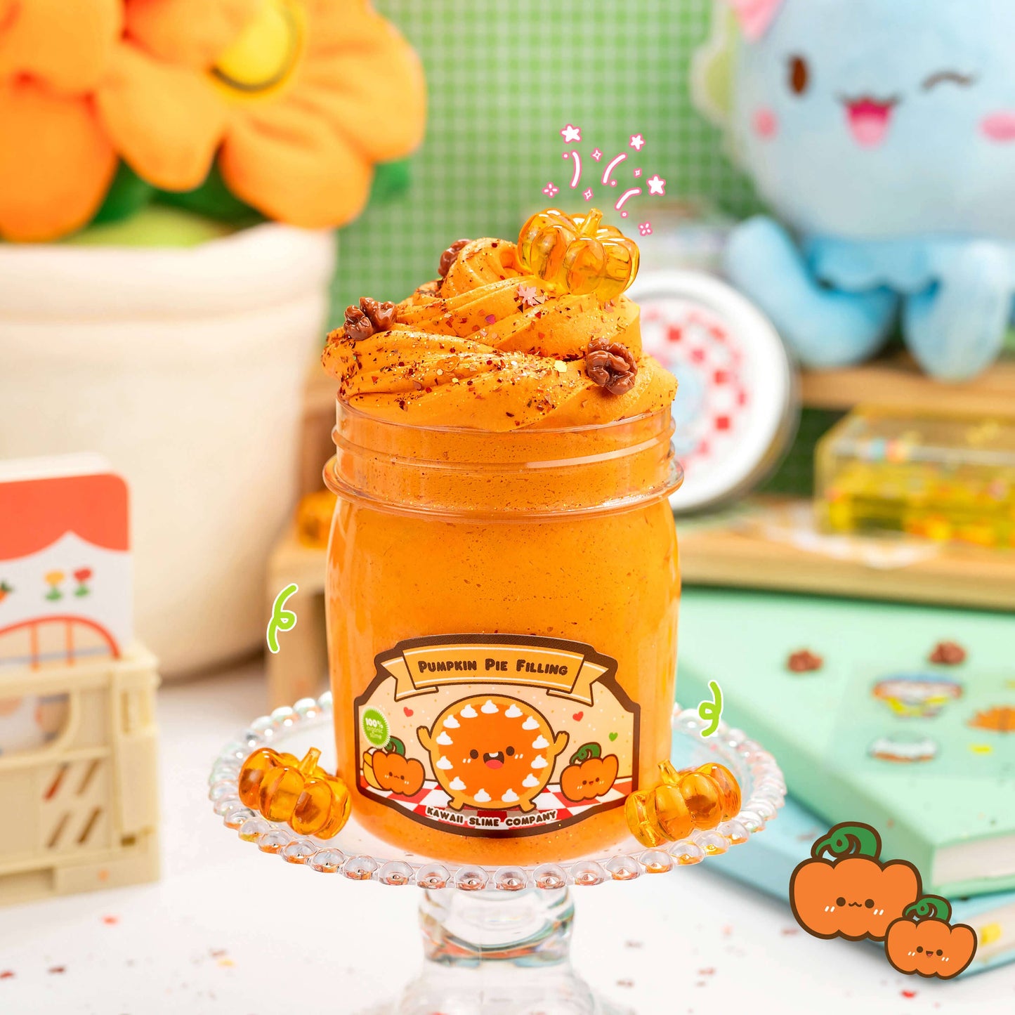Pumpkin Pie Filling Butter Slime (5pcs/case)