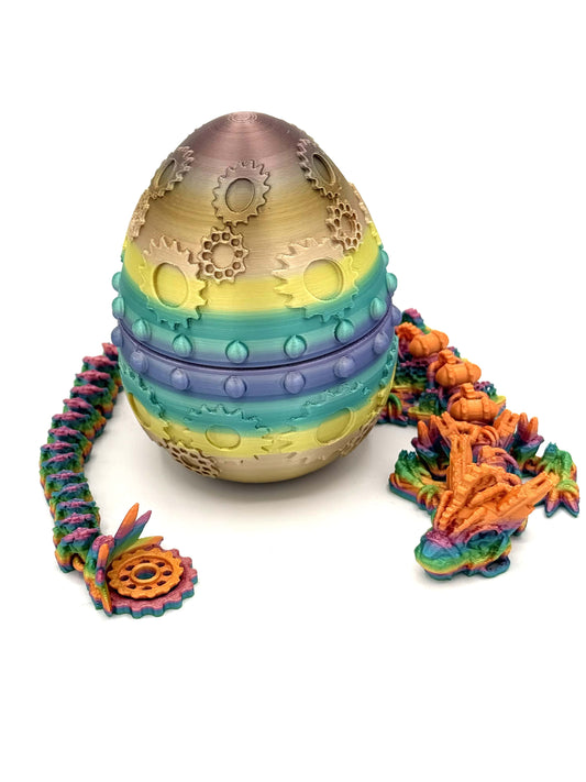 1pc Assortment Mystery Steampunk Dragon Egg