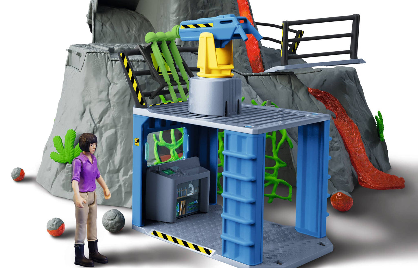 Volcano Expedition Base Camp Dinosaur Playset