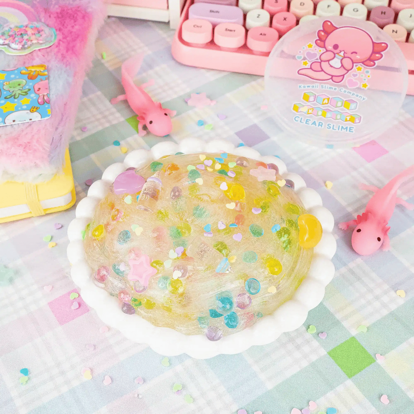 Baby Axolotl Clear Signature Dome™ Slime (4pcs/case)