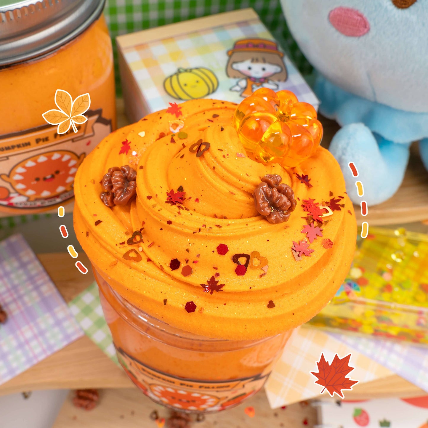 Pumpkin Pie Filling Butter Slime (5pcs/case)