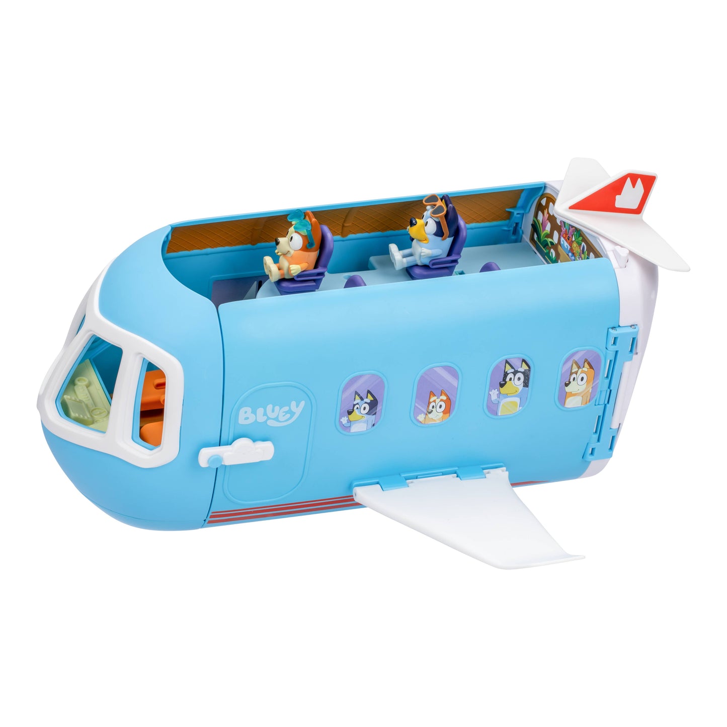 Moose Toys Bluey 3-In-1 Airplane Boat Hotel