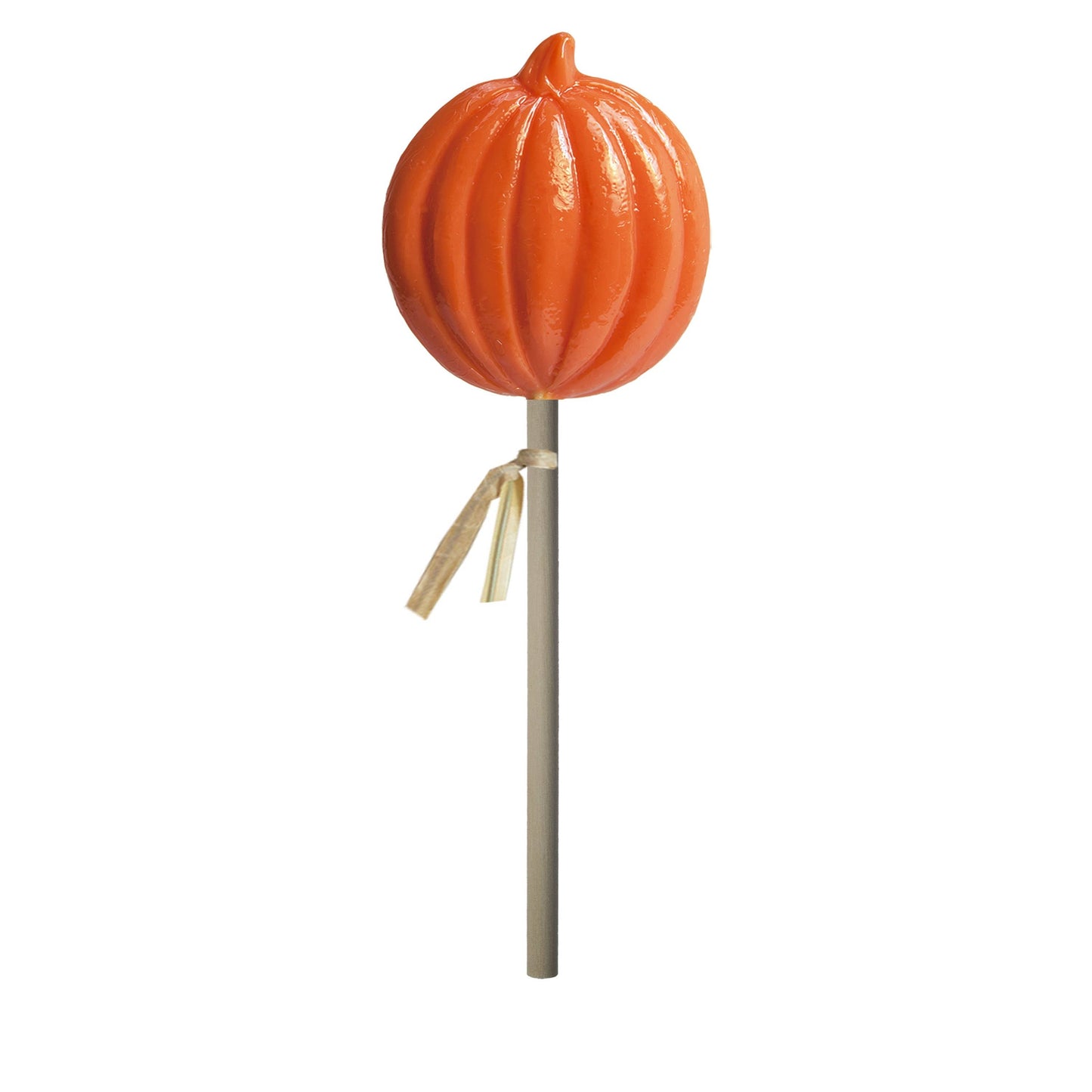 Harvest Pumpkin Hard Candy Lollipop 24ct Display