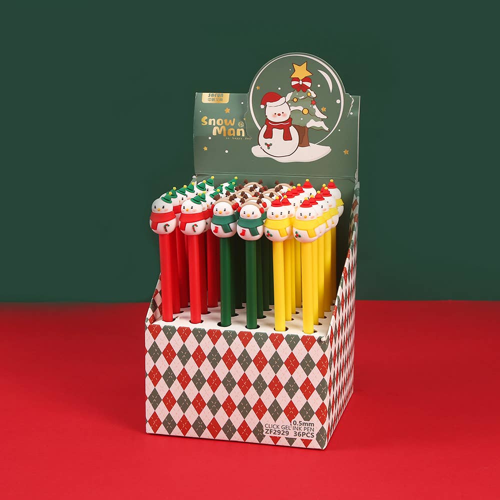 SNOWMAN GEL PEN