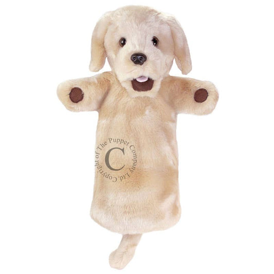 Long-Sleeved Hand Puppets: Labrador (Yellow)