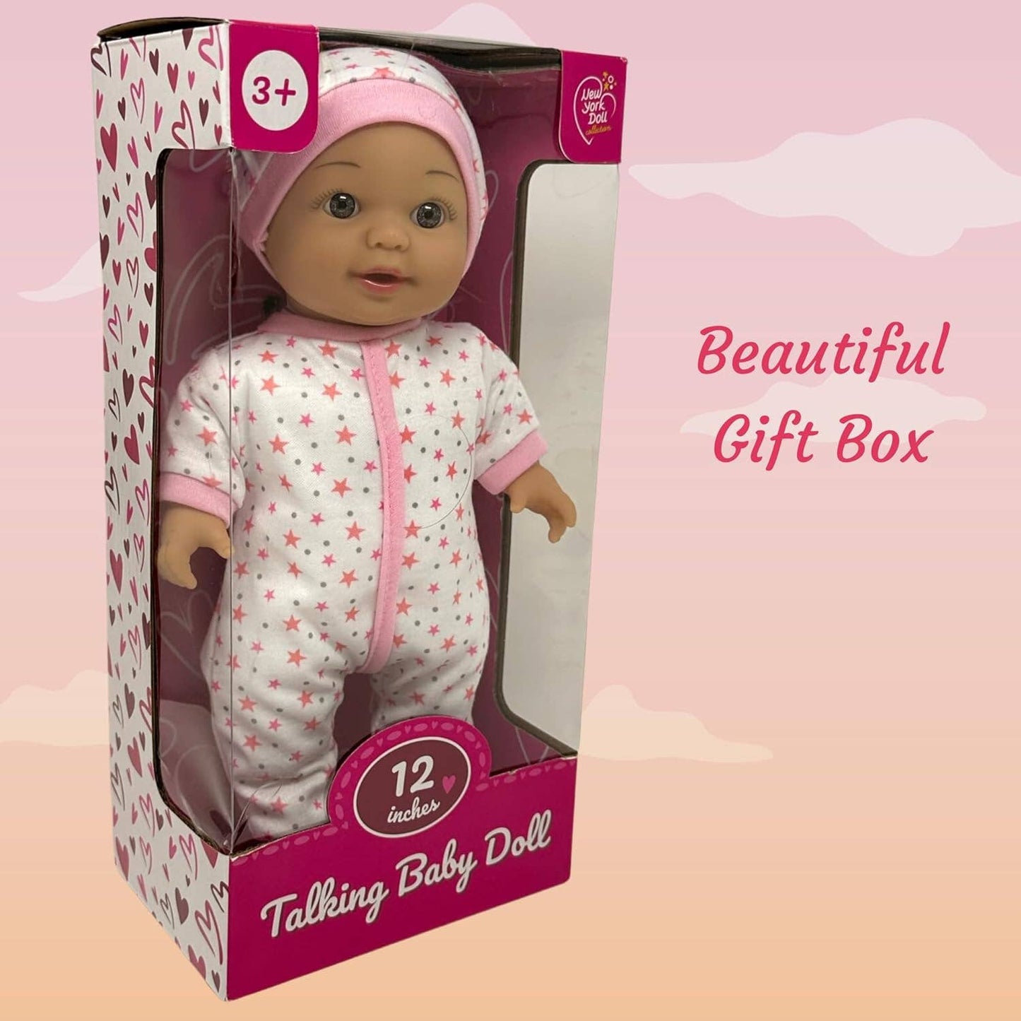 12" Soft Body Talk, Cry & Sing Interactive Baby Doll-Unicorn