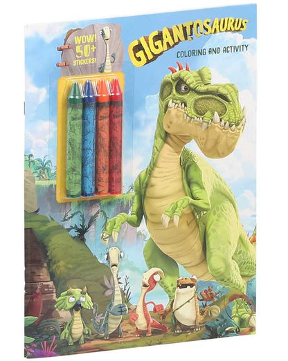 Gigantosaurus: Coloring and Activity Book with Crayons by Delaney Foerster