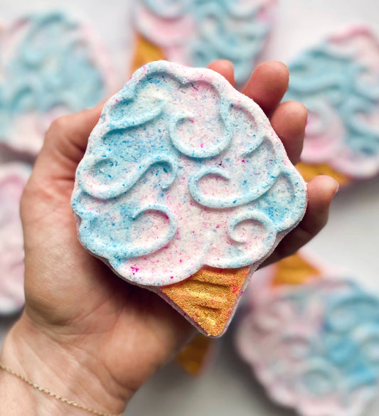 Cotton Candy Bath Bomb