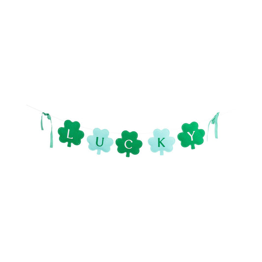 Lucky Felt Banner
