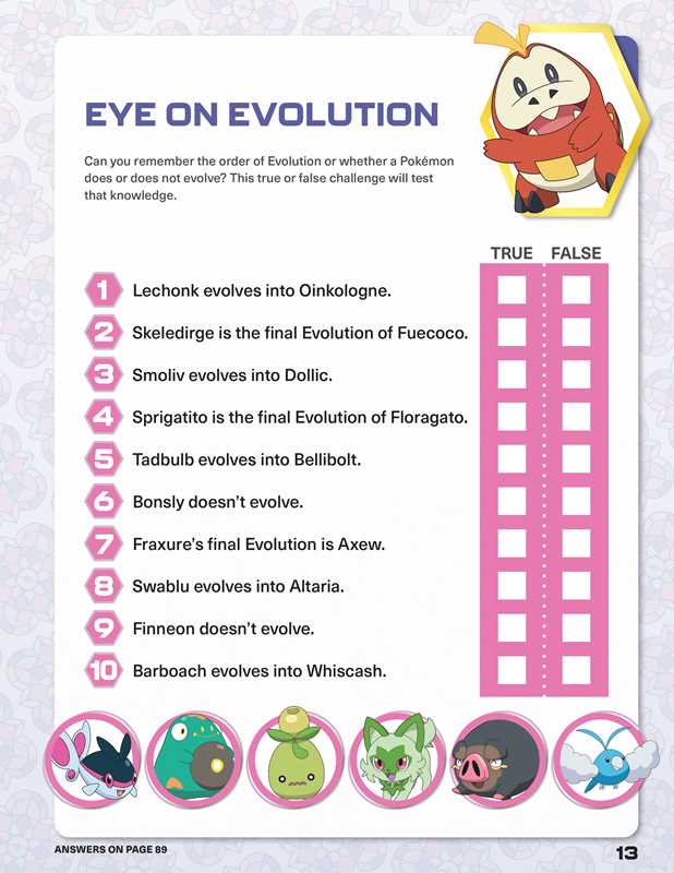 Pokémon The Official Activity Book of the Paldea Region