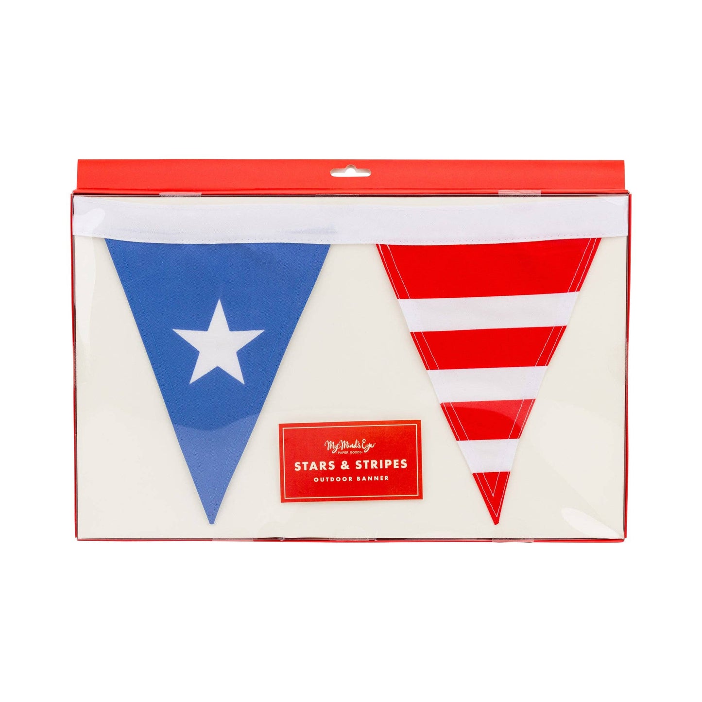 HAM1203 - Stars and Stripes Paper Pennant Banner