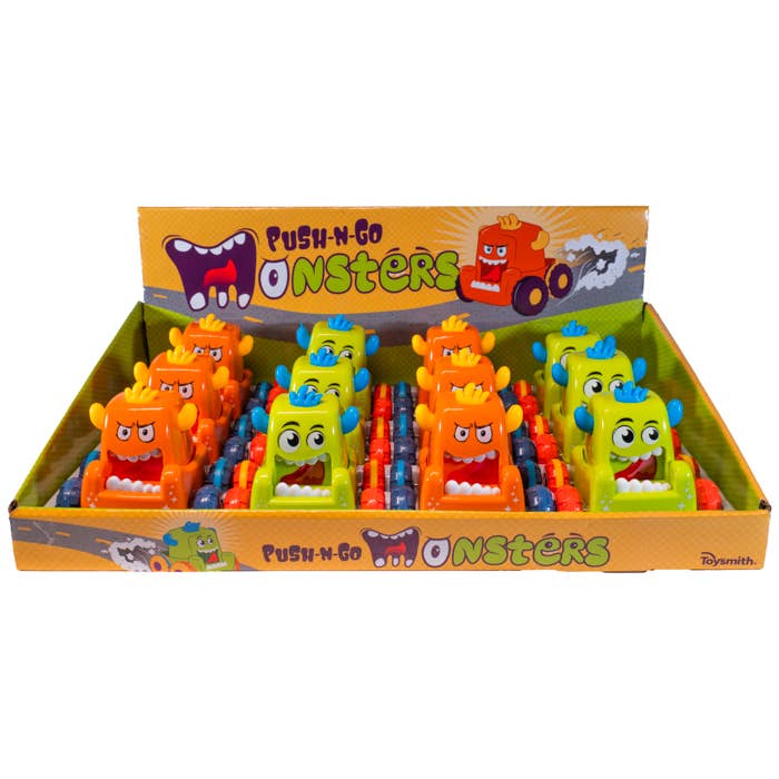 Push-N-Go Monsters