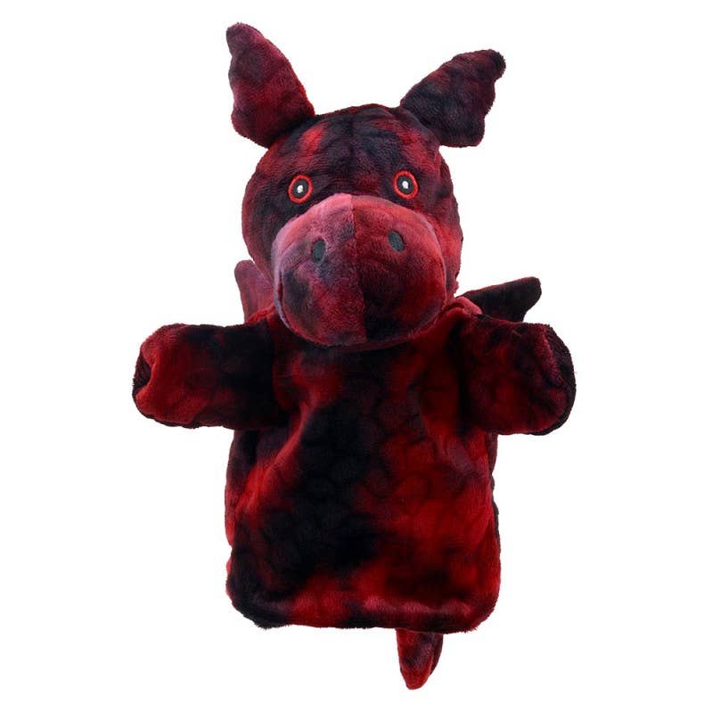 Eco Animal Buddies Puppet Hand Puppet - Dragon (Red)