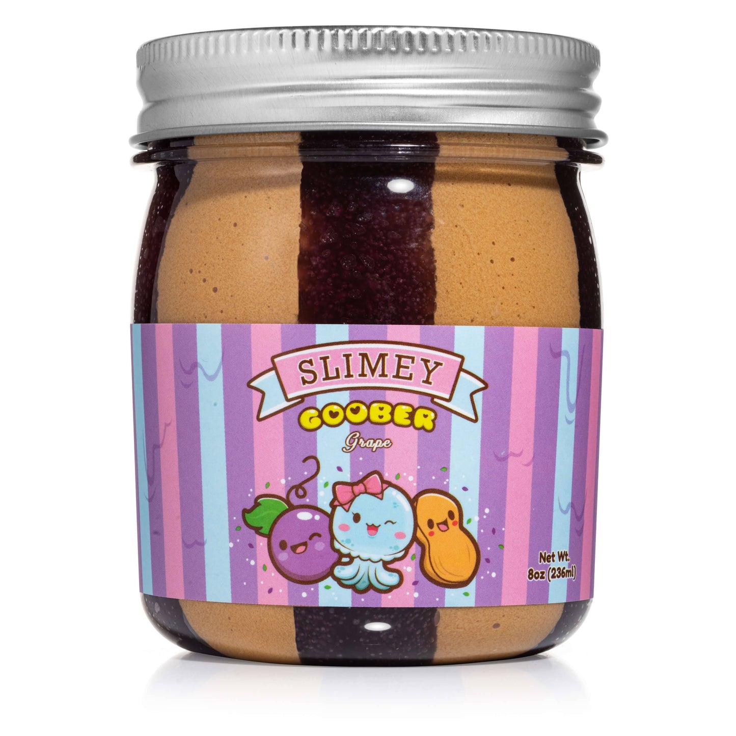 Slimey Goober Grape Cloud Creme Slime (5pcs/case)