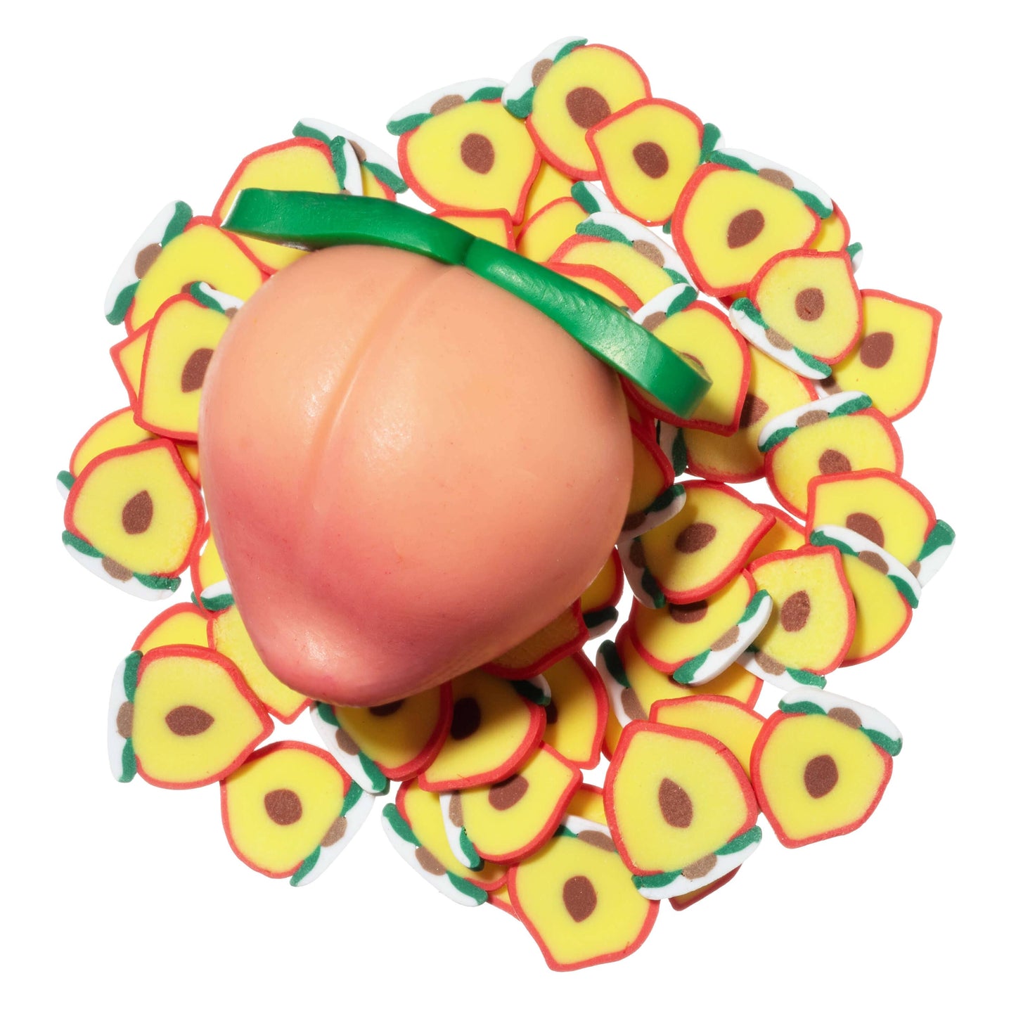 Peach Pie Filling Jelly Cube Slime (5pcs/case)