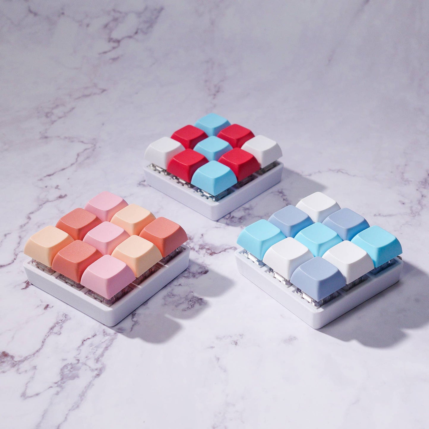 9 Key Mechanical Keyboard Fidget Keychain