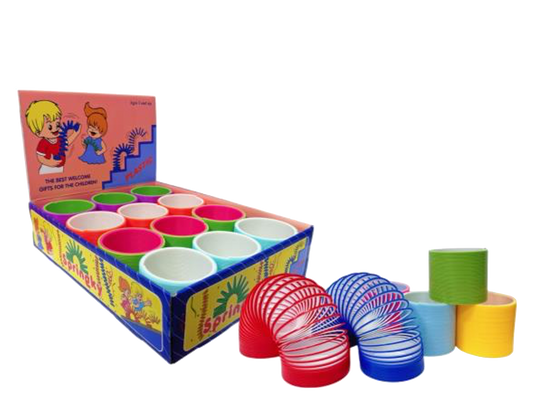 Magic Spring Coil Toy – Assorted Colors