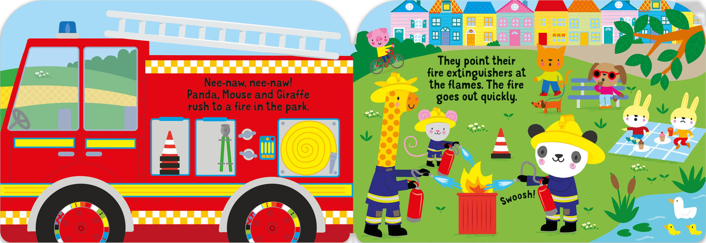 Baby's Very First Fire Truck Book: Usborne
