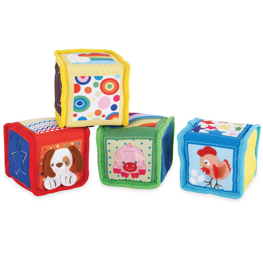 Kidoozie Discovery Soft Blocks for Infants and Toddlers