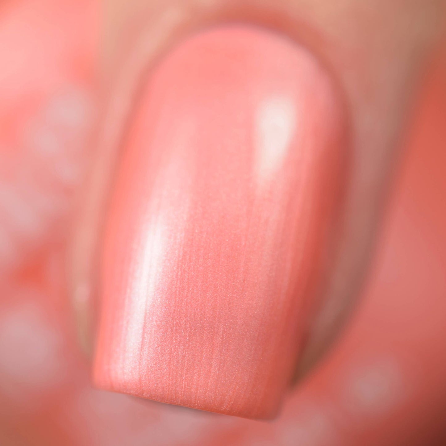 Just Peachy- Bright Lights Peach Polish