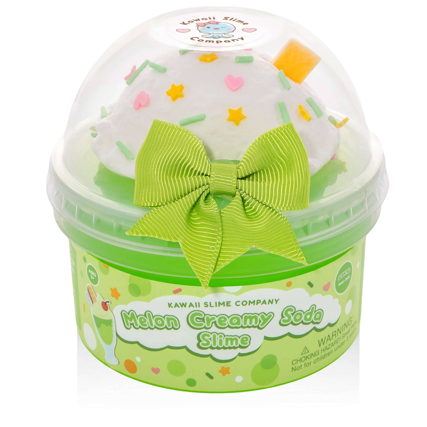 Melon Creamy Soda 2 Slimes in 1 (4pcs/case)