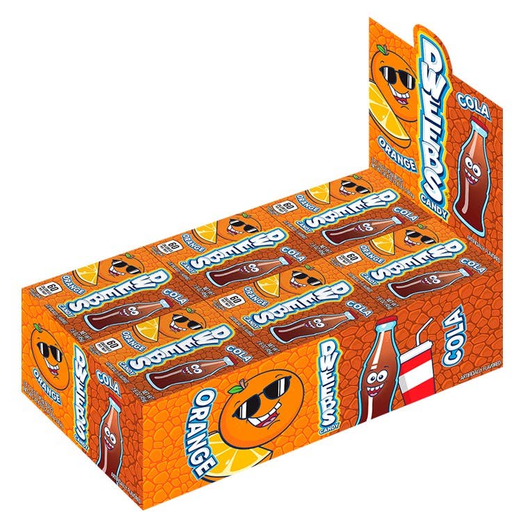 Dweebs Candy Orange & Cola 1.6oz, 24ct