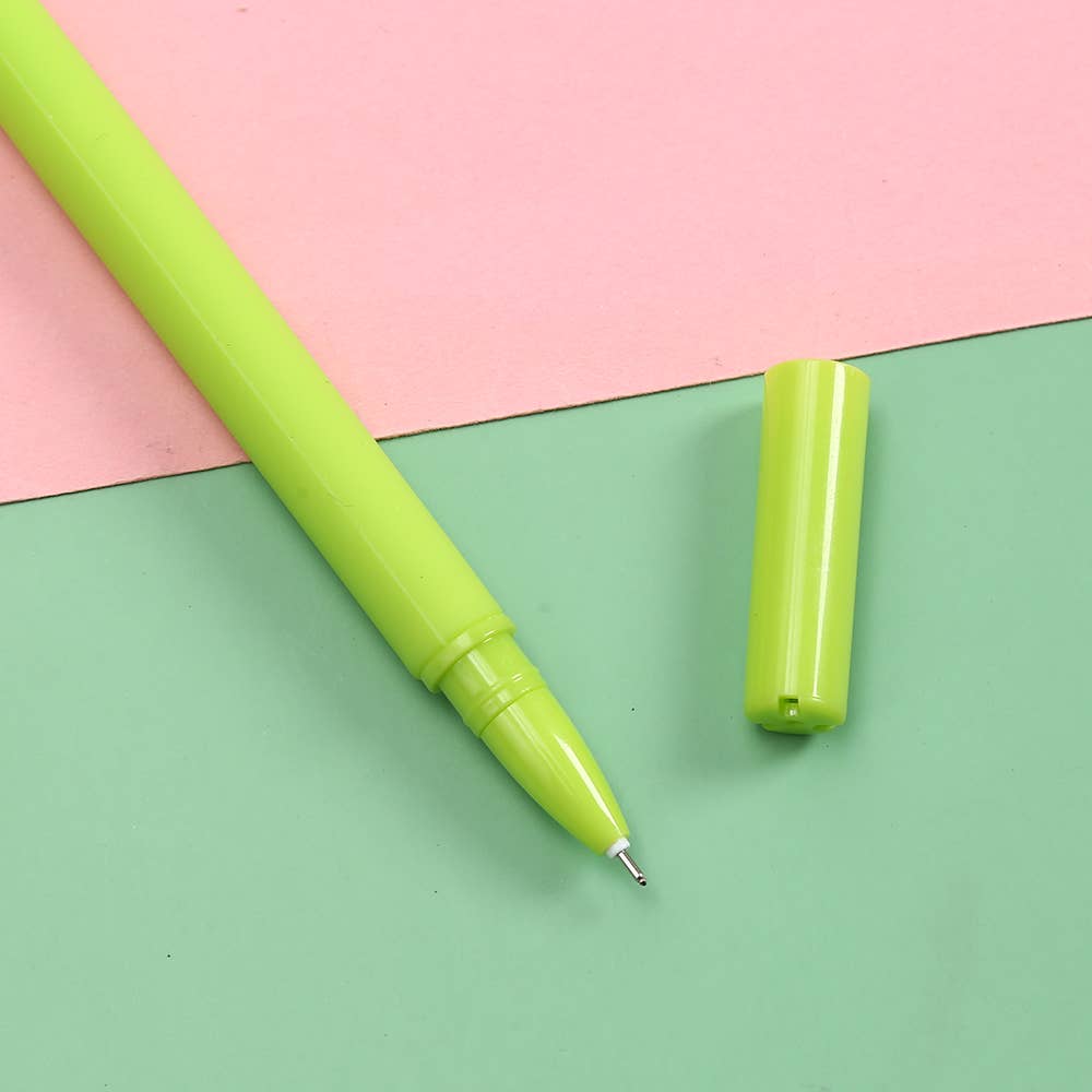 22679 ROSE WIGGLE GEL PEN-36