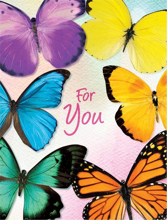 Photographic Butterfly Gift Enclosure