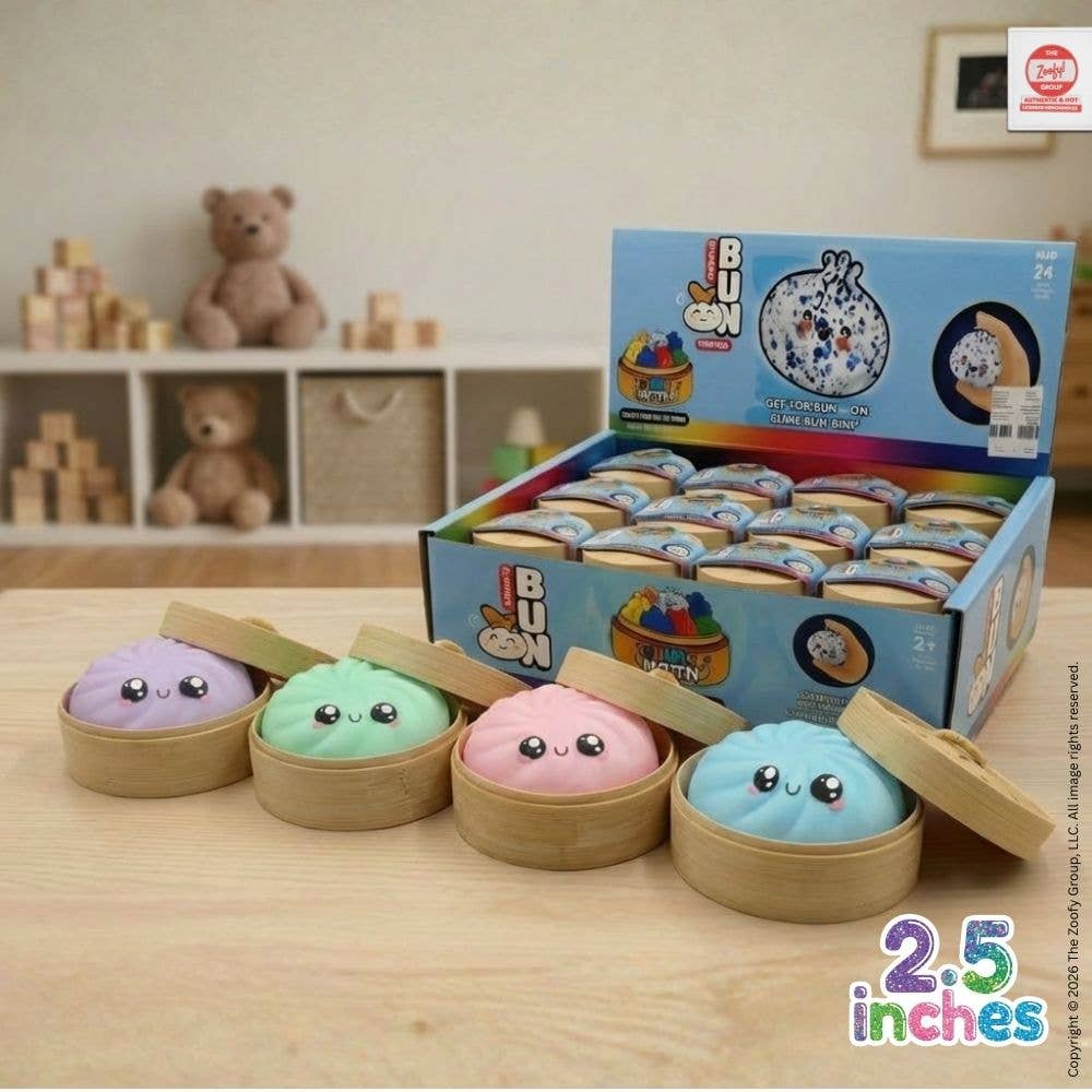 Mystery Pastel Dumpling Mini Squishies - 24 pc PDQ (2.5")