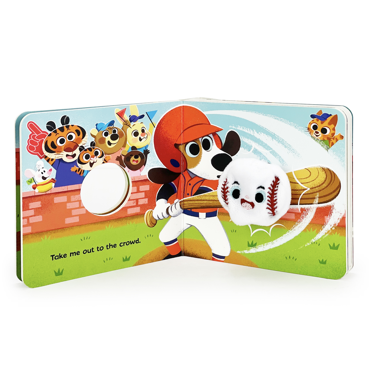 Baseball Pinwheels Baseball! Interactive Finger Puppet Board Book – Pinwheels Toys & Games