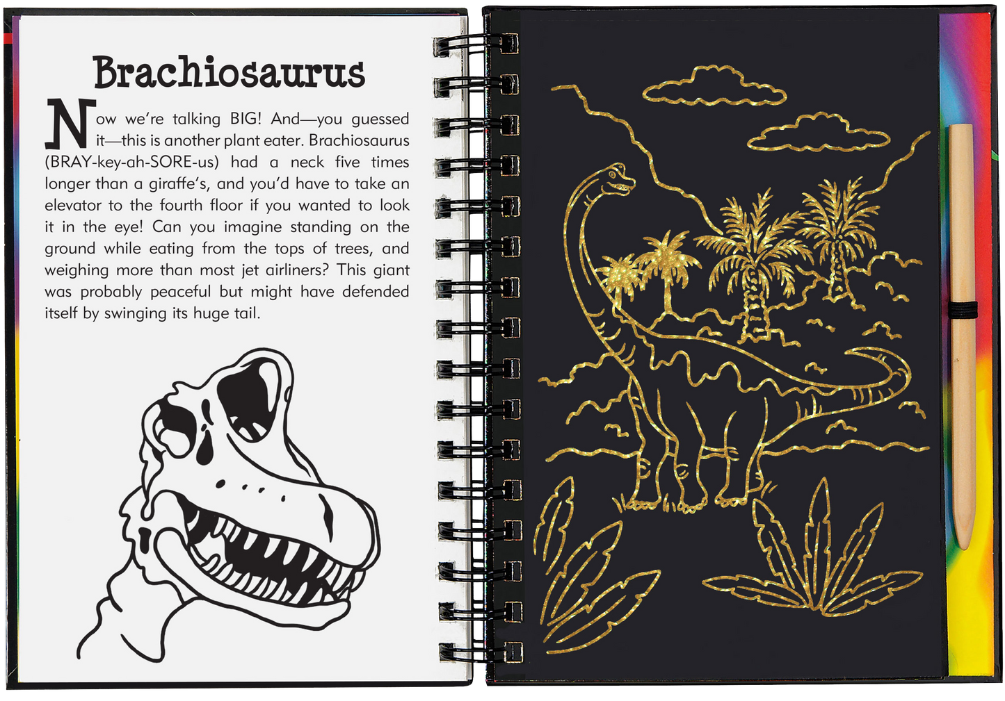 Scratch & Sketch Jurassic (Trace Along)