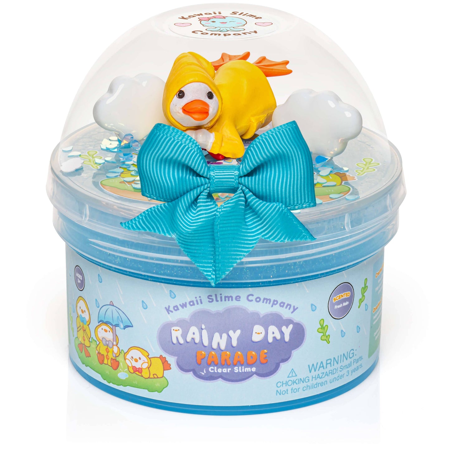 Rainy Day Parade Clear Slime (4pcs/case)