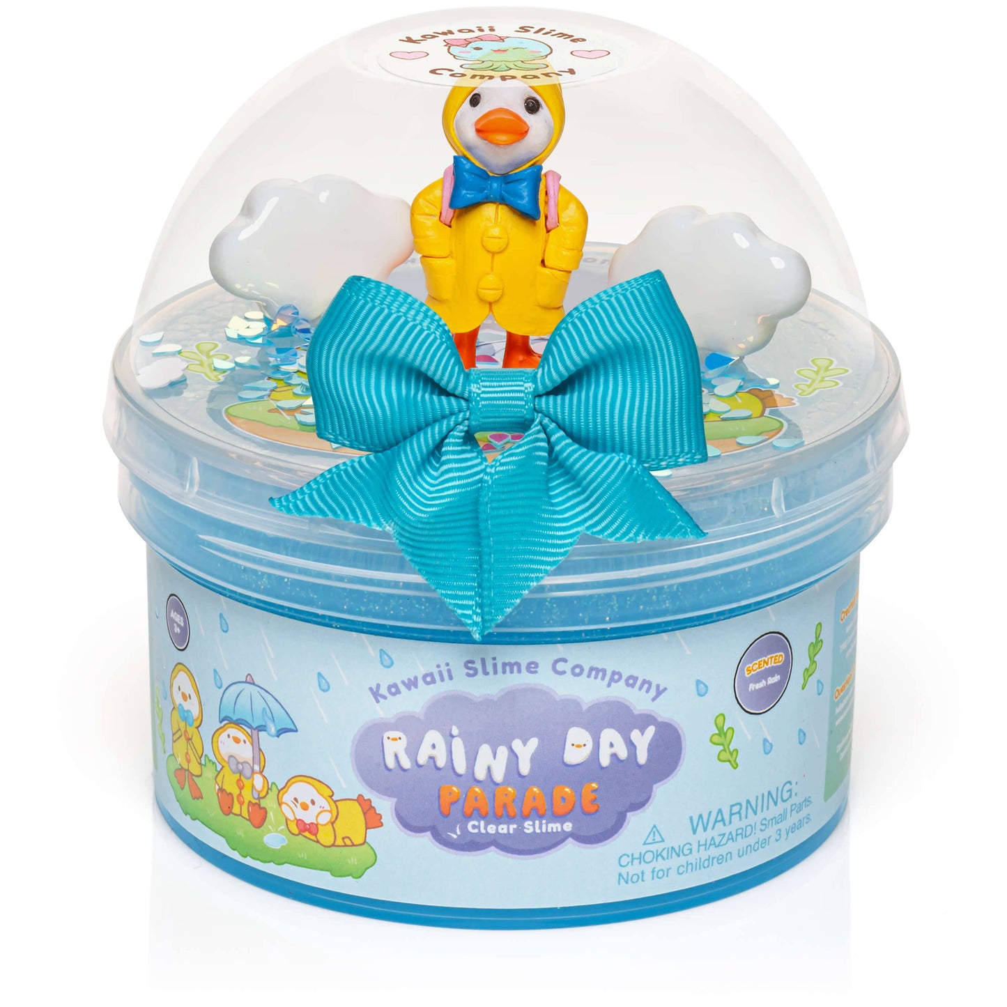 Rainy Day Parade Clear Slime (4pcs/case)