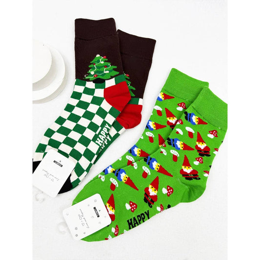 Cute Christmas Theme Socks