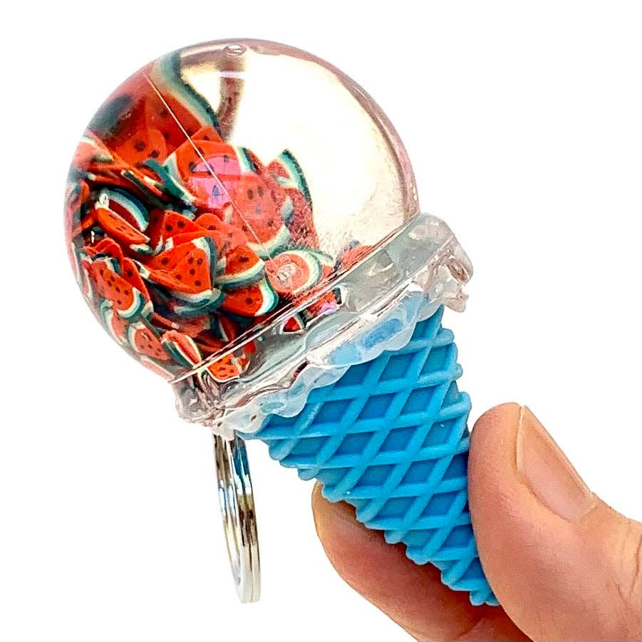 Fruit Ice Cream Floaty Key Charm