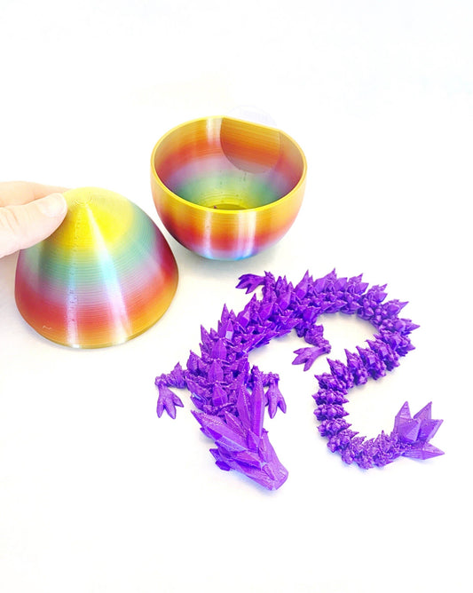 Mystery Dragon Egg 3D Printed Fidget Toy