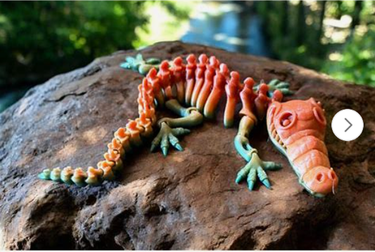 Flexi Alligator Skeleton