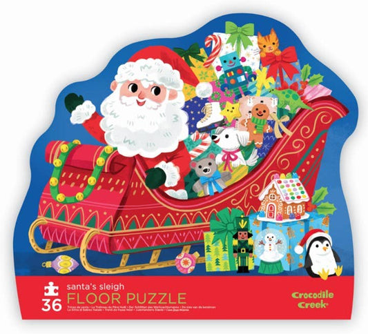 36-Piece Puzzle - Santa's Sleigh