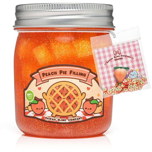 Peach Pie Filling Jelly Cube Slime (5pcs/case)
