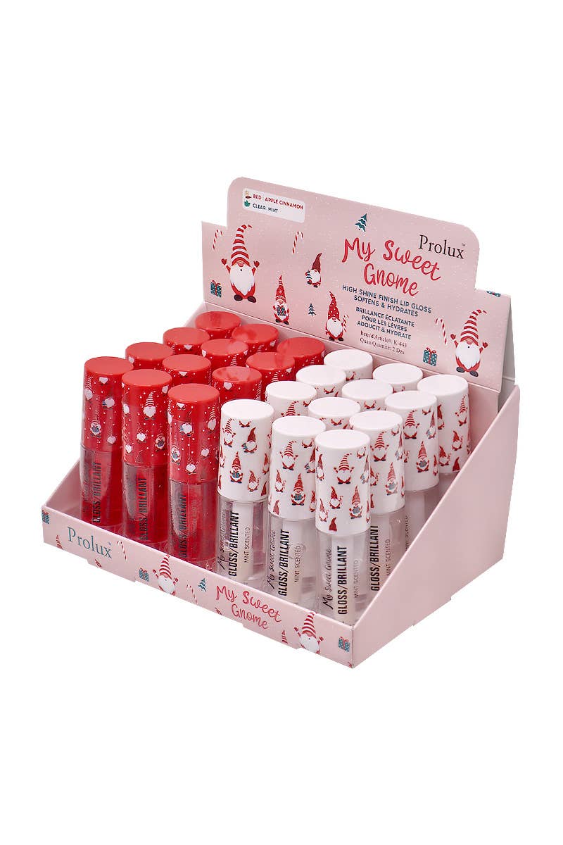 Prolux K-443 My Sweet Gnome Lip Gloss - 24 pcs