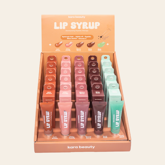 Lip Syrup Moisturizing Peptide Therapy - Display Set