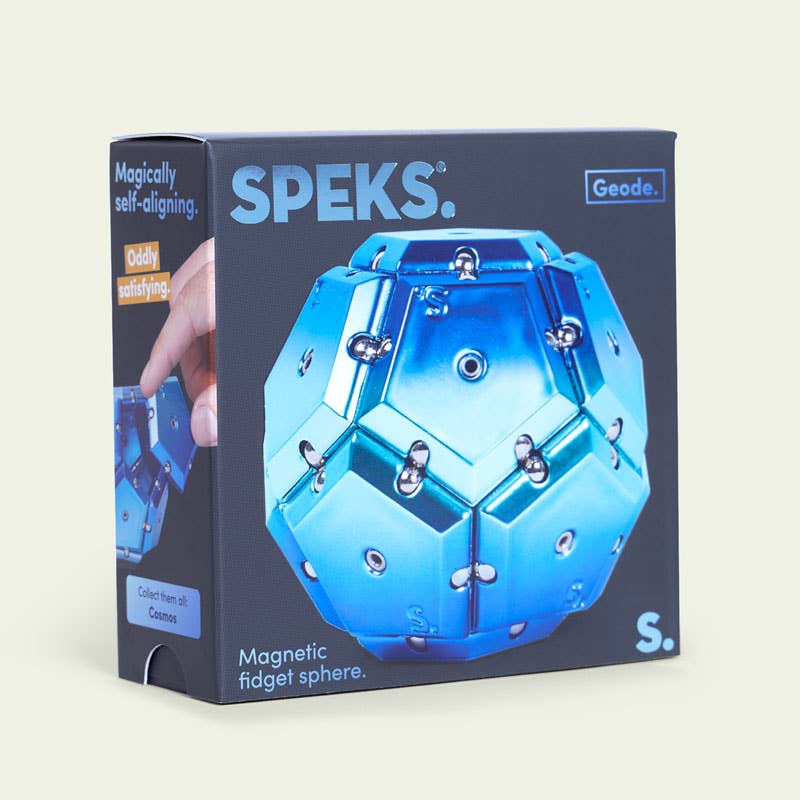 Geode Chrome Sphere Magnetic Sensory Toys