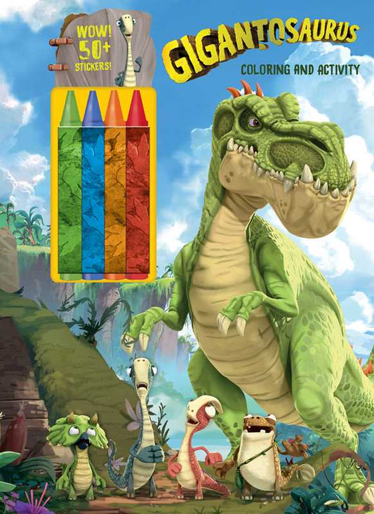 Gigantosaurus: Coloring and Activity Book with Crayons by Delaney Foerster