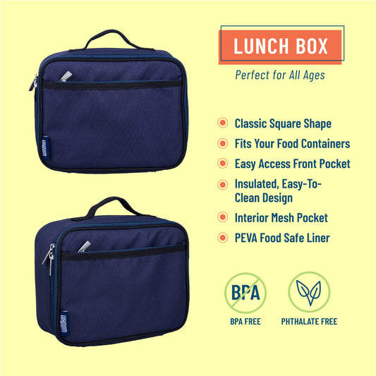 Whale Blue Lunch Box