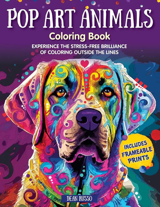 Coloring Book - Pop Art Animals