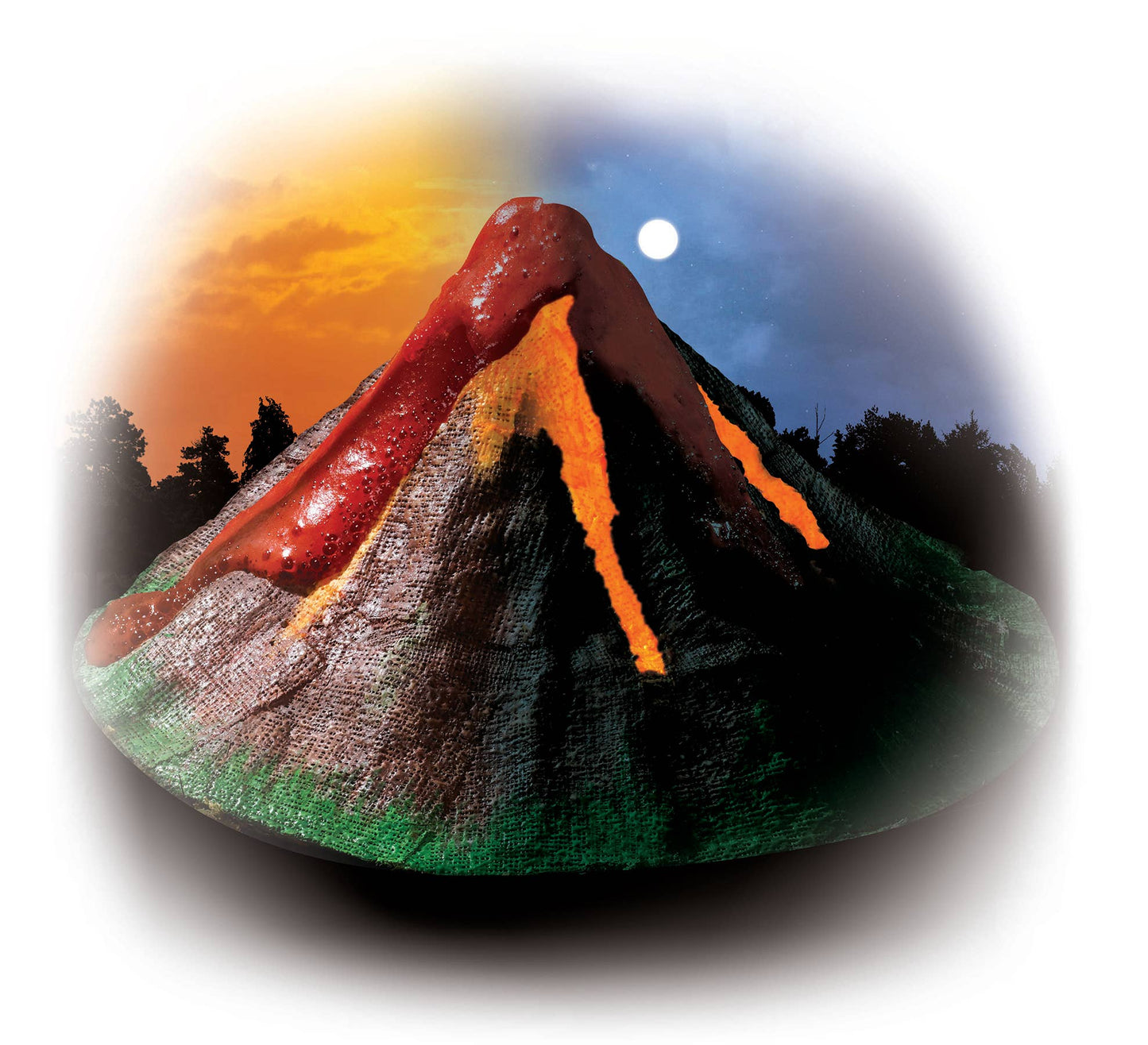 Smithsonian Glow in the Dark Giant Volcano