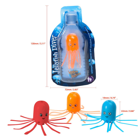 Jellyfish Diver in Scientific Beaker