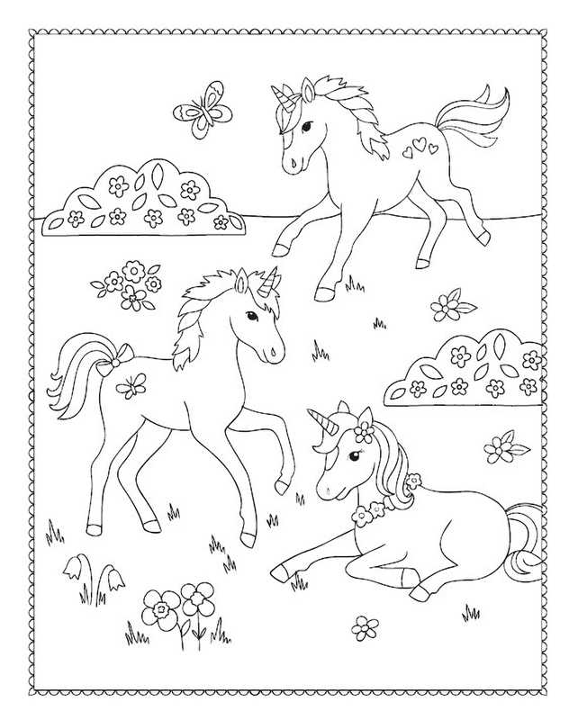 Unicorn Magic: Sticker Art & Coloring by
